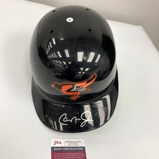 Cal Ripken Jr. Signed 1990's Baltimore Orioles Game Model Helmet JSA COA