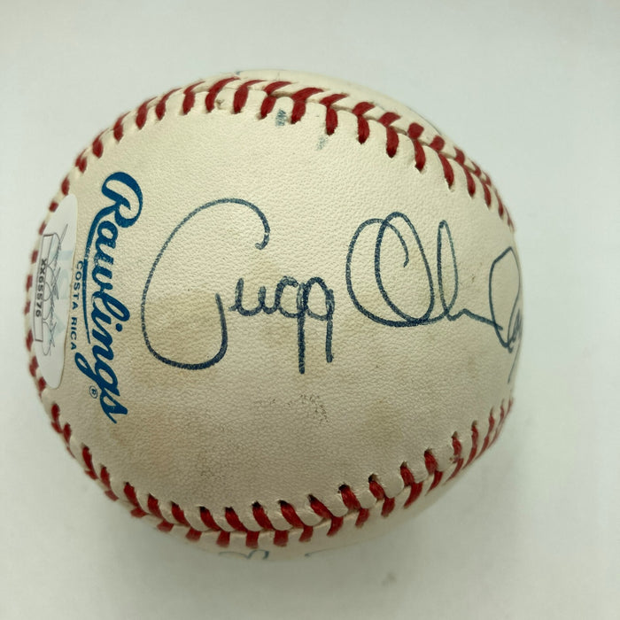 Rookie Of The Year Winners Multi Signed Baseball 11 Sigs JSA COA