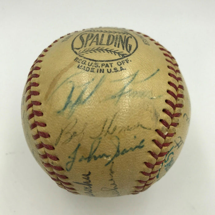 1948 All Star Game National League Team Signed Baseball W/ Stan Musial PSA DNA