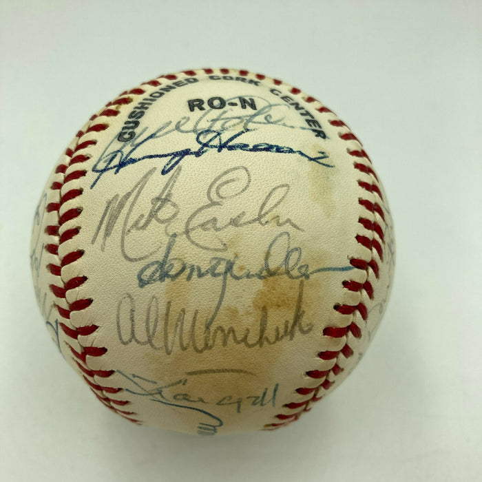 1979 Pittsburgh Pirates World Series Champs Team Signed NL Baseball JSA COA