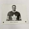 Peter Stemkowski Signed 1960's Toronto Maple Leafs Team Issued Photo JSA COA