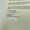 Beautiful 1943 St. Louis Cardinals Team Signed Baseball JSA