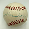 President Dwight D. Eisenhower Single Signed American League Baseball JSA COA