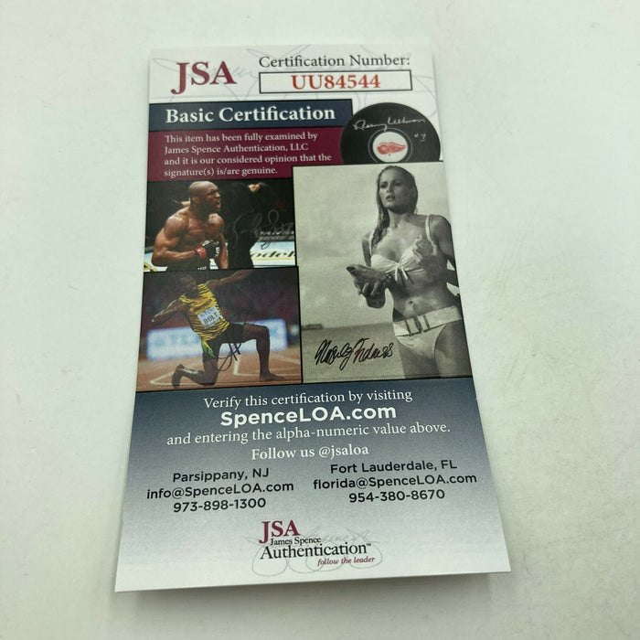 1984 Team USA Olympics Team Signed Baseball With Mark McGwire JSA COA