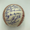 1970's Old Timers Day Signed Baseball Casey Stengel Pee Wee Reese