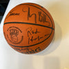 1972-73 New York Knicks NBA Champs Team Signed NBA Game Basketball JSA COA