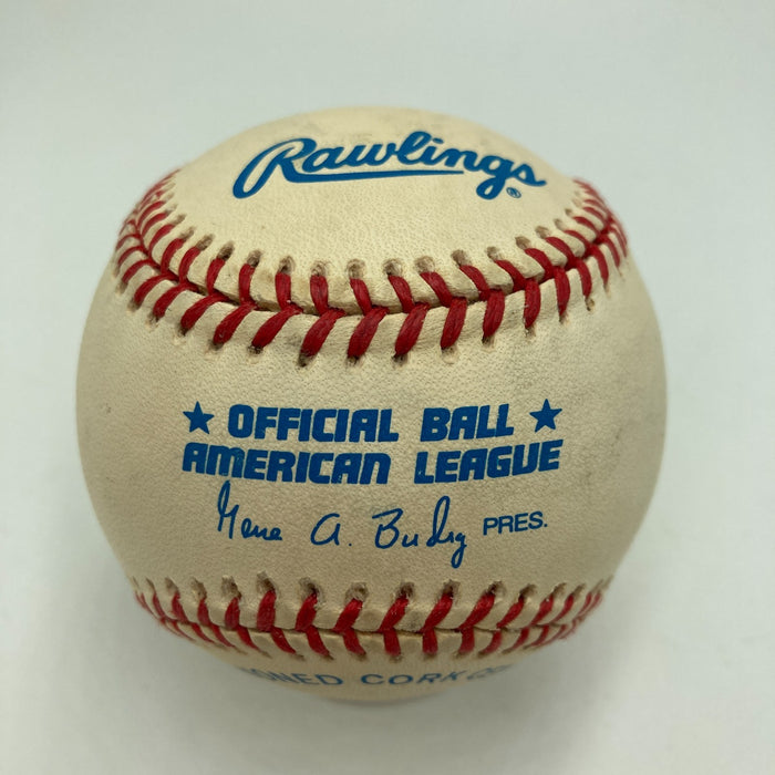 Darryl Strawberry Signed Official American League Baseball