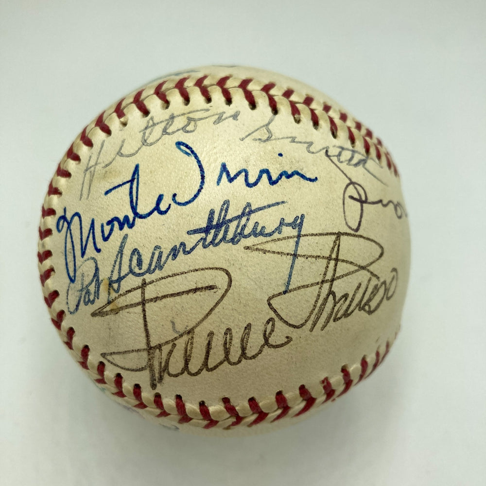 Hilton Smith 1982 Negro League Reunion HOF Multi Signed Baseball PSA DNA Beckett