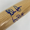 Nolan Ryan George Brett Robin Yount Signed Hall Of Fame Induction Bat JSA COA