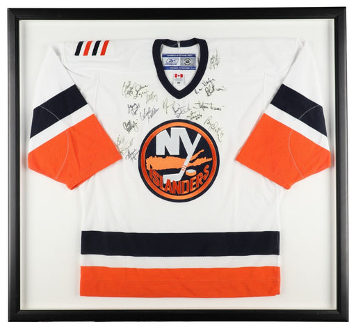 1980 New York Islanders Stanley Cup Champions Team Signed Reebok Jersey Beckett