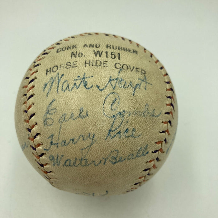 Babe Ruth Lou Gehrig Miller Huggins 1926 New York Yankees Team Signed Baseball