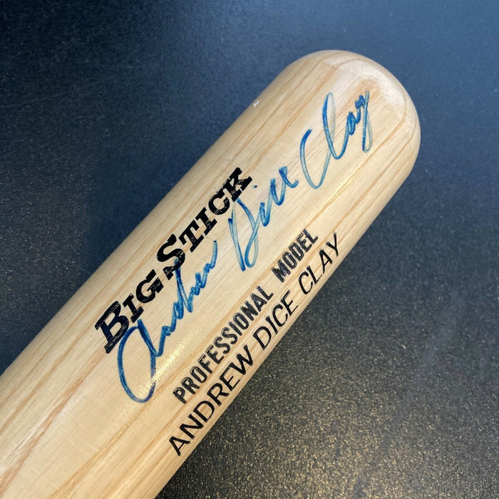 Andrew Dice Clay Signed Rawlings Game Model Baseball Bat JSA COA Comedian Celeb