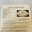 Quarterback Legends Multi Signed Football Johnny Unitas Sonny Jurgensen JSA COA