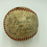 RARE 1940 New York Black Yankees Negro League Team Signed Baseball PSA DNA COA