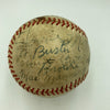 RARE 1940 New York Black Yankees Negro League Team Signed Baseball PSA DNA COA