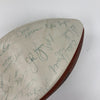 Joe Namath 1974 New York Jets Team Signed Vintage Wilson NFL Football JSA COA