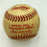 1986 World Series Umpires Multi Signed W.S. Game Baseball PSA DNA New York Mets