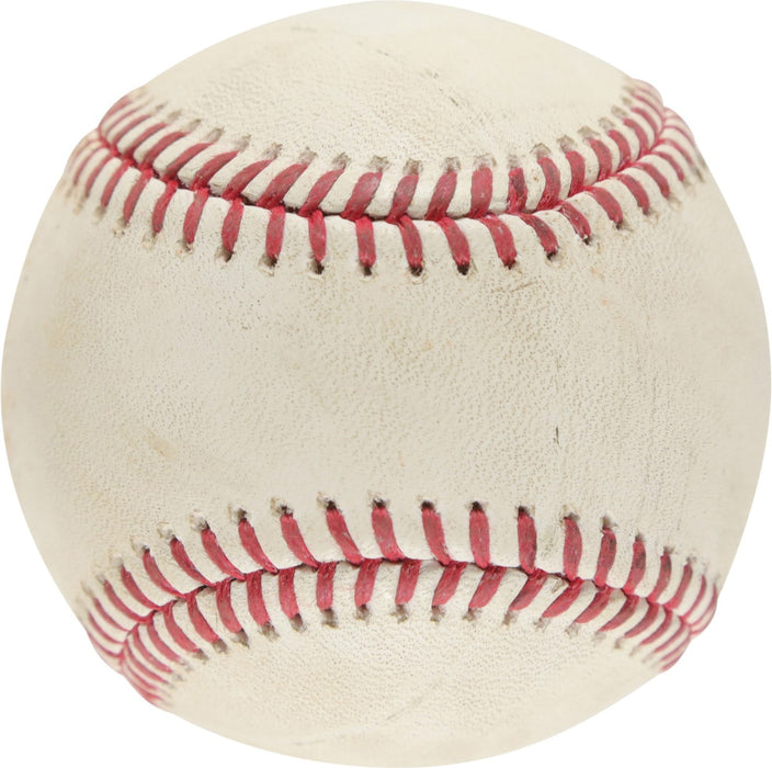 Shohei Ohtani 50/50 At Bat Game Used Baseball Pitch Before Home Run MLB Auth