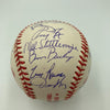 1996 Yankees Team Signed World Series Baseball Derek Jeter Mariano Rivera JSA