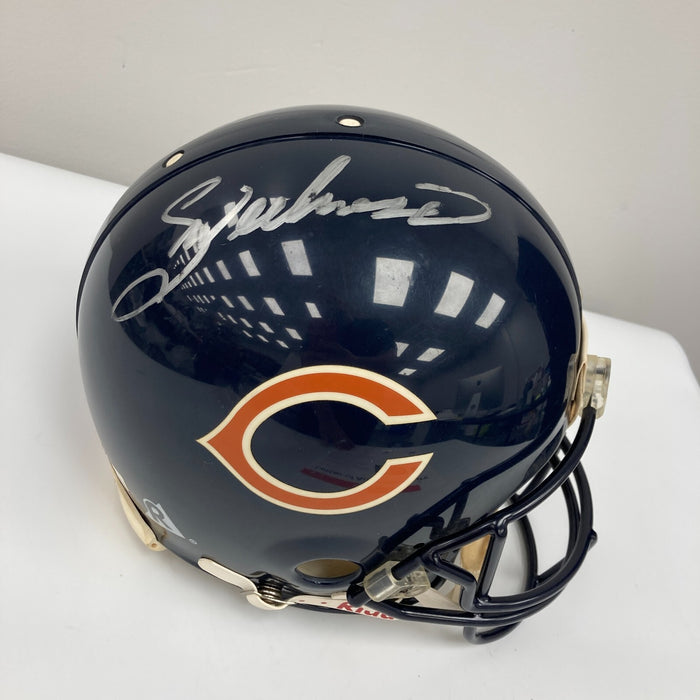 Walter Payton "Sweetness" Signed Chicago Bears Full Size Helmet PSA DNA & BAS
