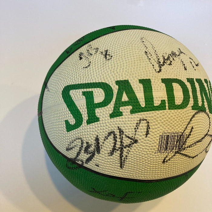 1990's Boston Celtics Team Signed Spalding Basketball