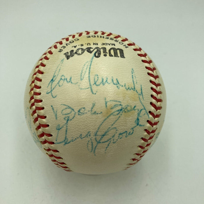 1957 Bob Gibson Pre Rookie Minor League Team Signed Baseball