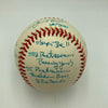 Joe Montana Signed Heavily Inscribed Career STAT Baseball Reggie Jackson COA