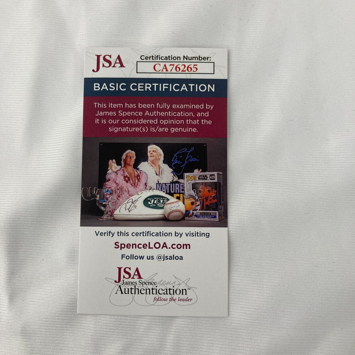 Johnny Bench Signed Inscribed Cincinnati Reds STAT Mitchell & Ness Jersey JSA