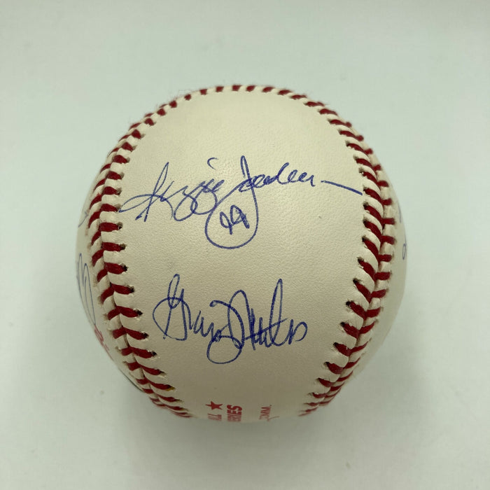 1978 New York Yankees World Series Champs Team Signed W.S. Baseball JSA COA