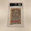 1951 Bowman Mickey Mantle Signed Porcelain Baseball Card RC PSA DNA Certified