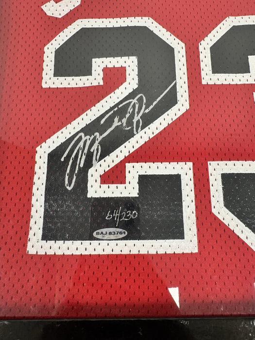Michael Jordan Signed 1987 Chicago Bulls Jersey Upper Deck Archives JSA