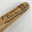 Hall Of Fame Multi Signed Baseball Bat 10 Sigs Beckett COA