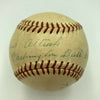 Rare Nick Altrock Single Signed 1950's American League Baseball JSA COA