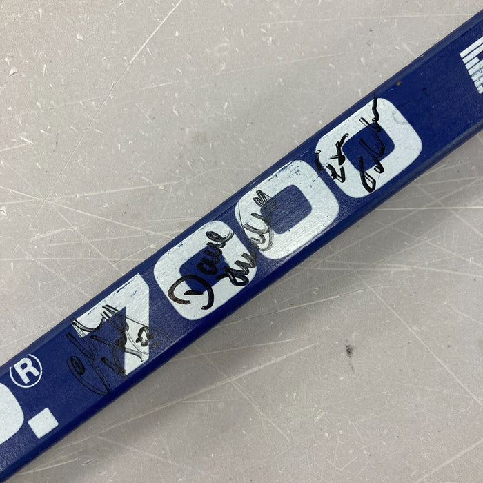 1987-88 Edmonton Oilers  Stanley Cup Champs Team Signed Stick Wayne Gretzky JSA