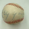 Cy Young Sweet Spot Signed Autographed 1940's Baseball PSA DNA COA