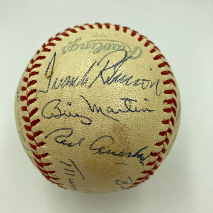 Red Auerbach John Madden MLB NBA NFL HOF Legends Multi Signed Baseball JSA COA