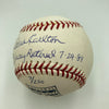Steve Carlton #32 Retired 7-29-1989 Signed Hall Of Fame MLB Baseball JSA COA