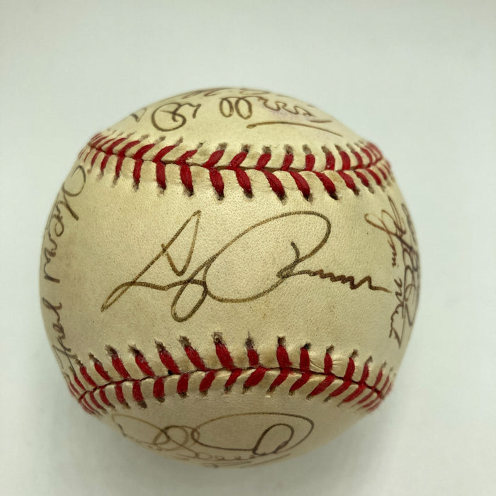 1998 Tampa Bay Rays Inaugural Season Team Signed American League Baseball