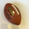 Stunning Johnny Unitas Signed Wilson NFL Football JSA Graded MINT 9
