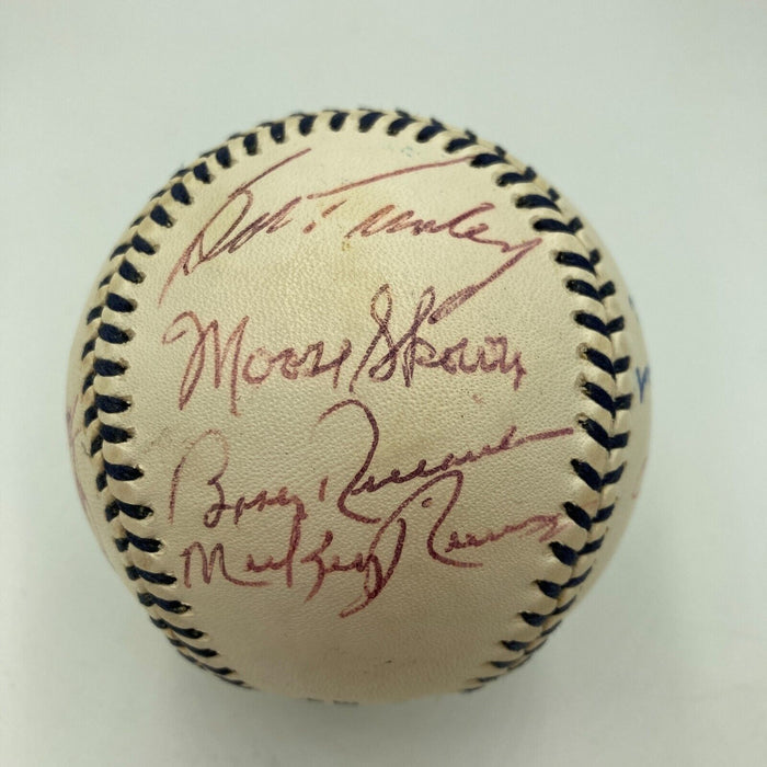 Yogi Berra & Don Larsen Yankees Legends Multi Signed Mickey Mantle Day Baseball