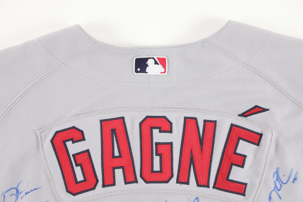 2007 Boston Red Sox Team WS Champs Signed World Series Game Used Jersey JSA COA