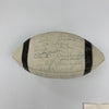 1962 New York Giants Champs Team Signed Spalding Football 34 Sigs JSA COA