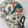 1972 Miami Dolphins Super Bowl Champs Team Signed Full Size Helmet JSA COA