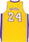 Kobe Bryant Signed Los Angeles Lakers Adidas #24 Authentic Jersey JSA COA