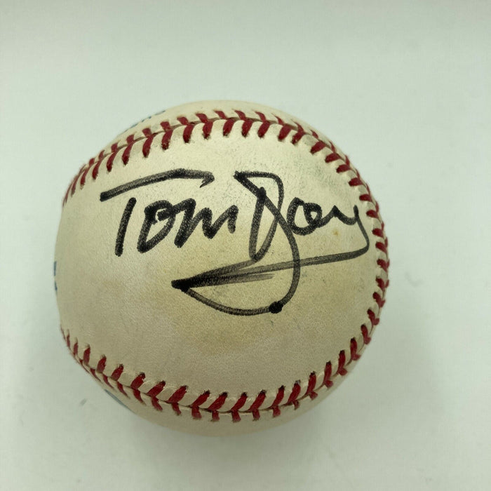 Tom Jones Signed Autographed Baseball With JSA COA
