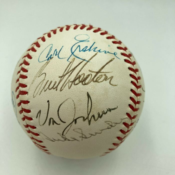 Los Angeles Dodgers Legends Multi Signed Baseball Tommy Lasorda Duke Snider