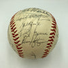 1975 Oakland A's Team Signed American League Baseball Beckett COA