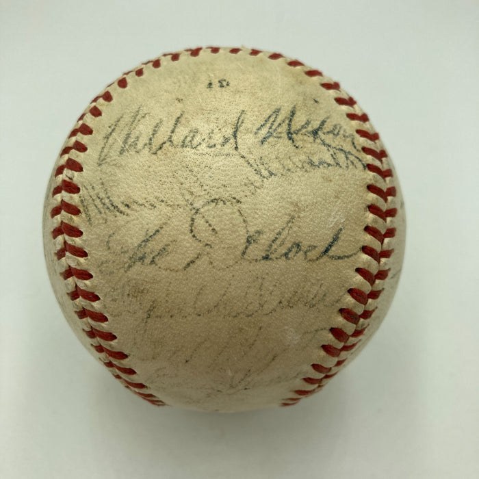 1952 Boston Red Sox Team Signed Official American League Baseball