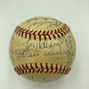 Willie Mays Hank Aaron Stan Musial 1950's Hall Of Fame Multi Signed Baseball JSA