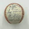 1982 Cleveland Indians Team Signed Official American League Baseball
